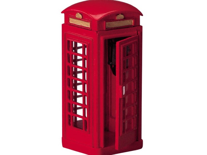 Lemax Telephone Booth